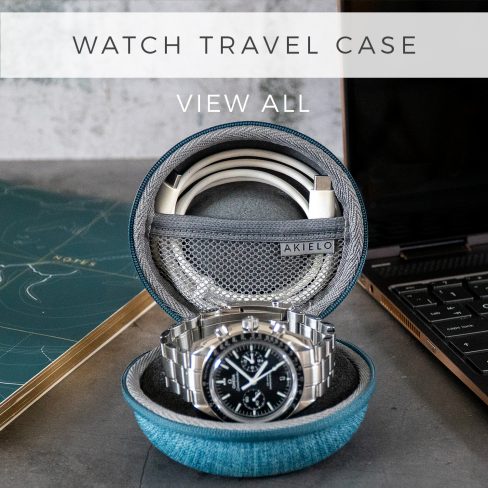 AKIELO Watch Travel Case Collection